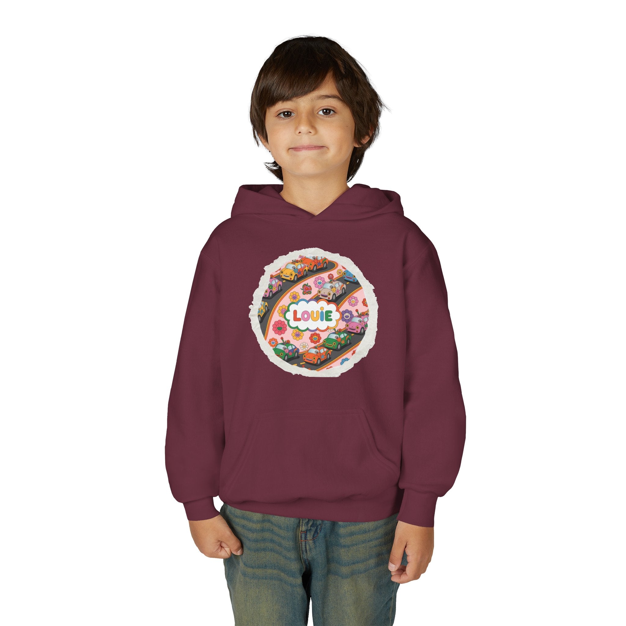 Hoodie -Youth Customizable Hoodie Printify