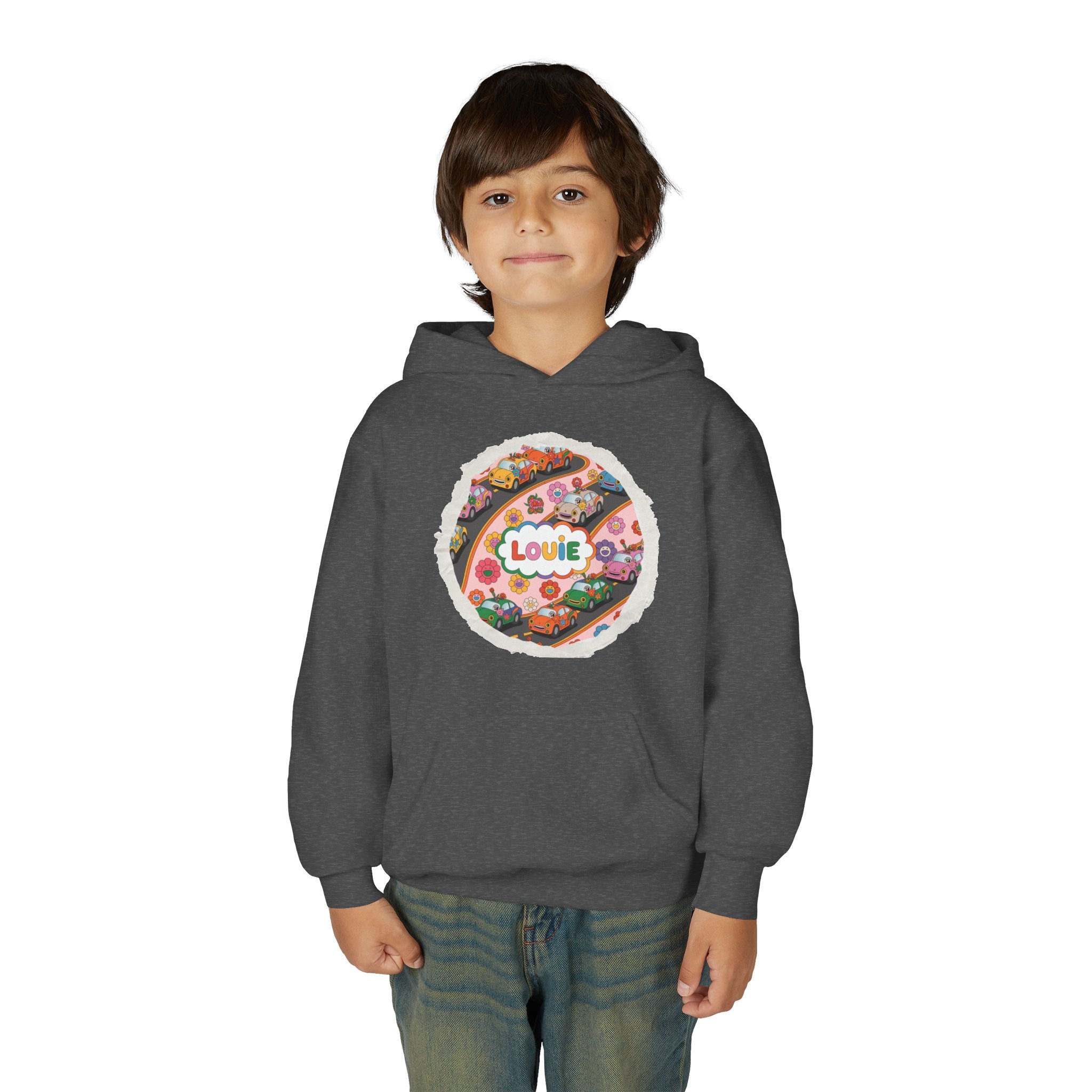 Hoodie -Youth Customizable Hoodie Printify