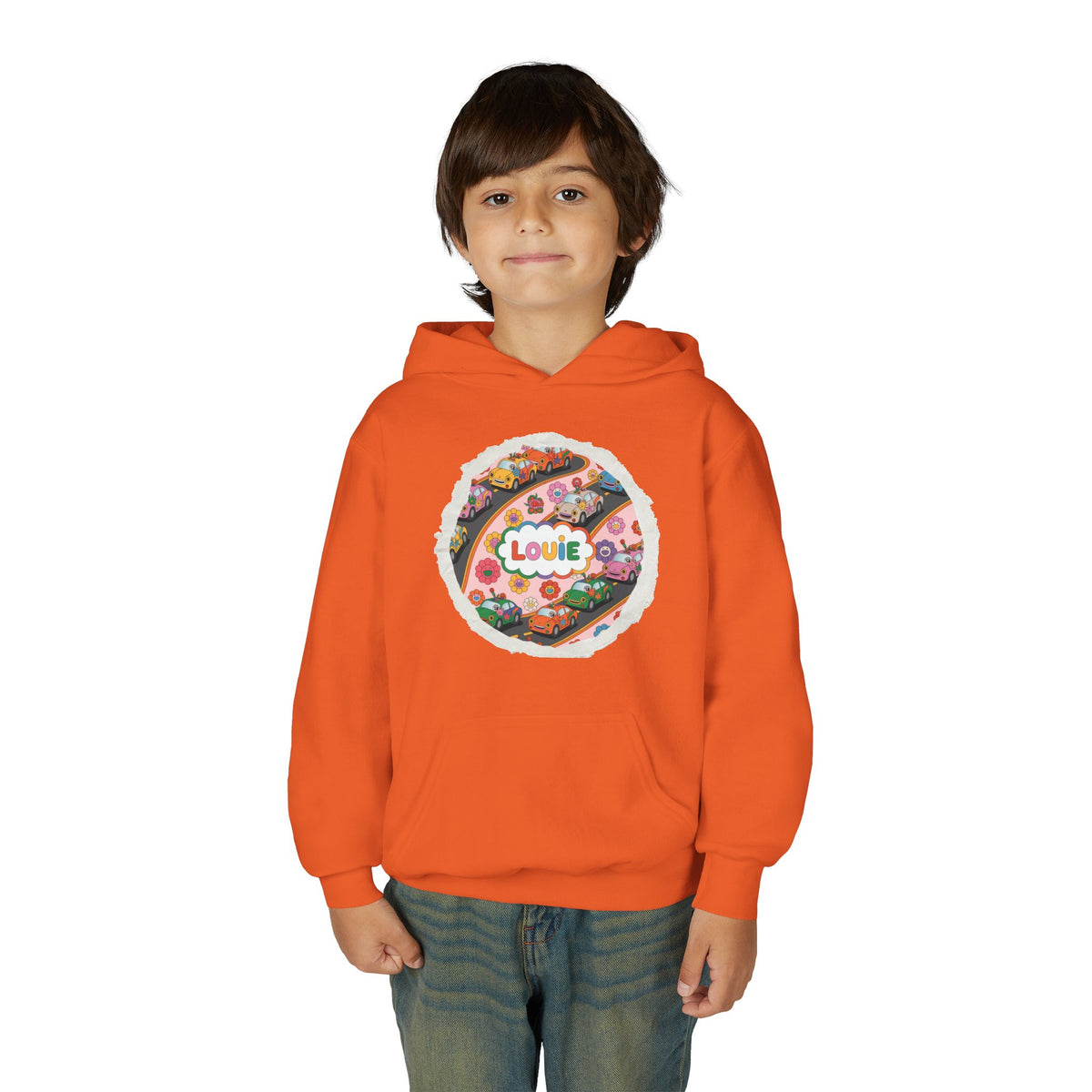 Hoodie -Youth Customizable Hoodie Printify