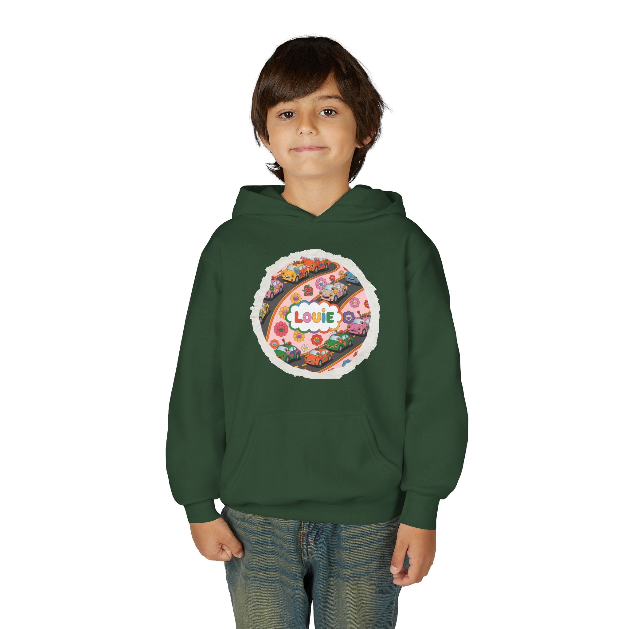 Hoodie -Youth Customizable Hoodie Printify