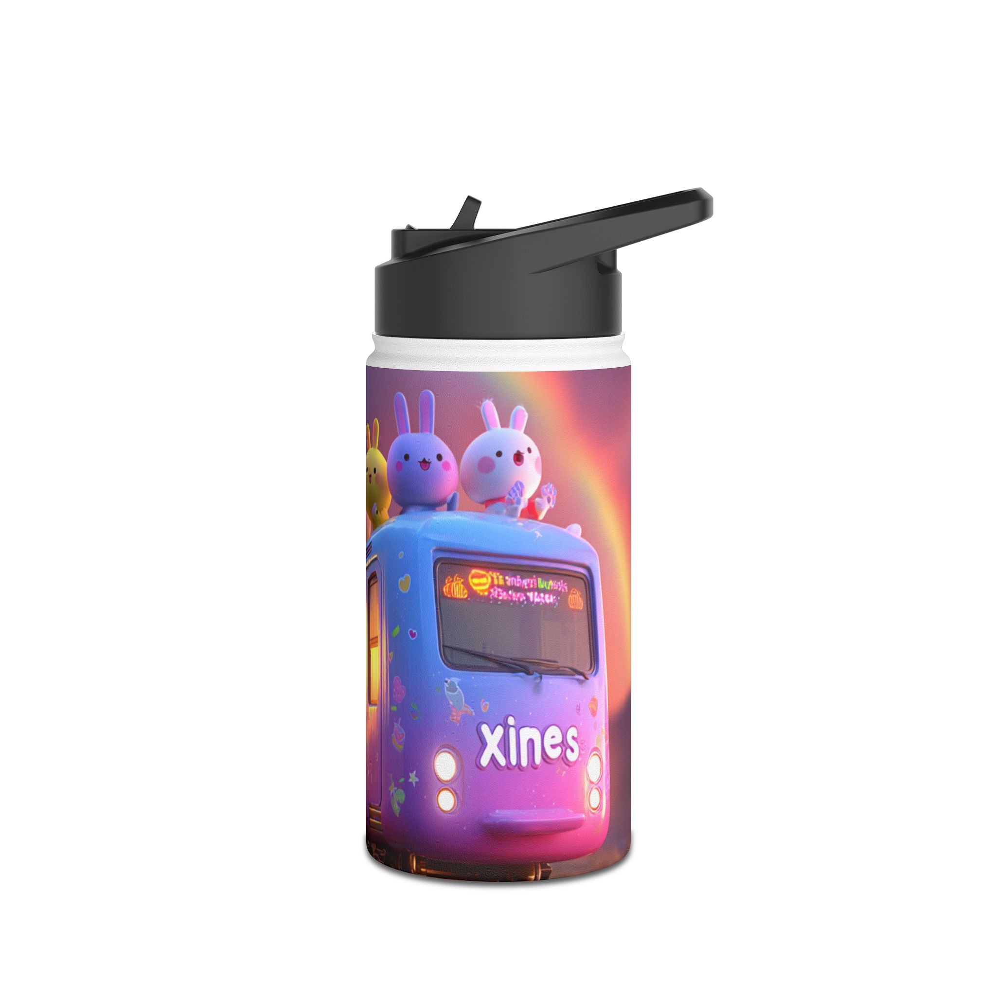 Colorful Kids Water Bottle Printify