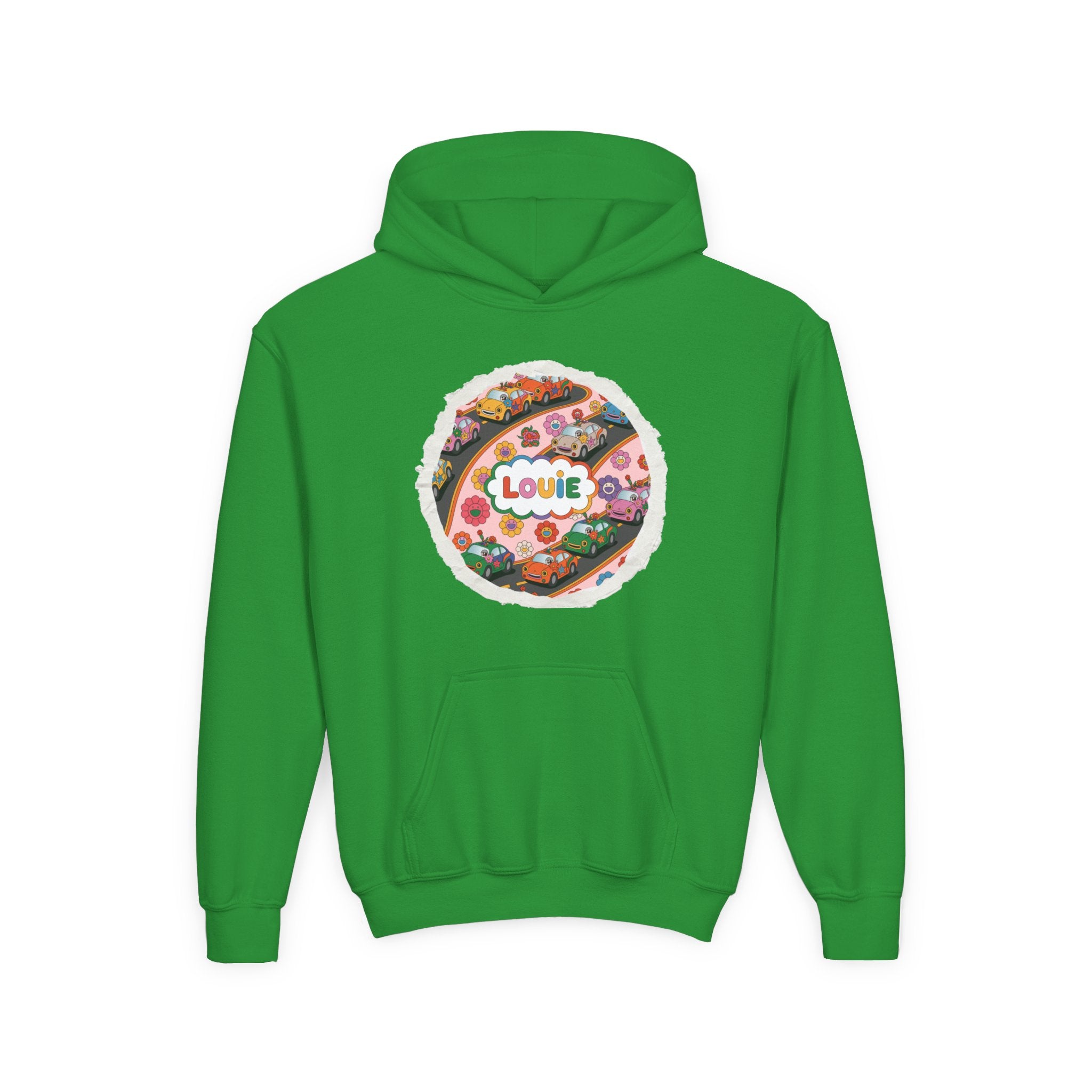 Hoodie -Youth Customizable Hoodie Printify