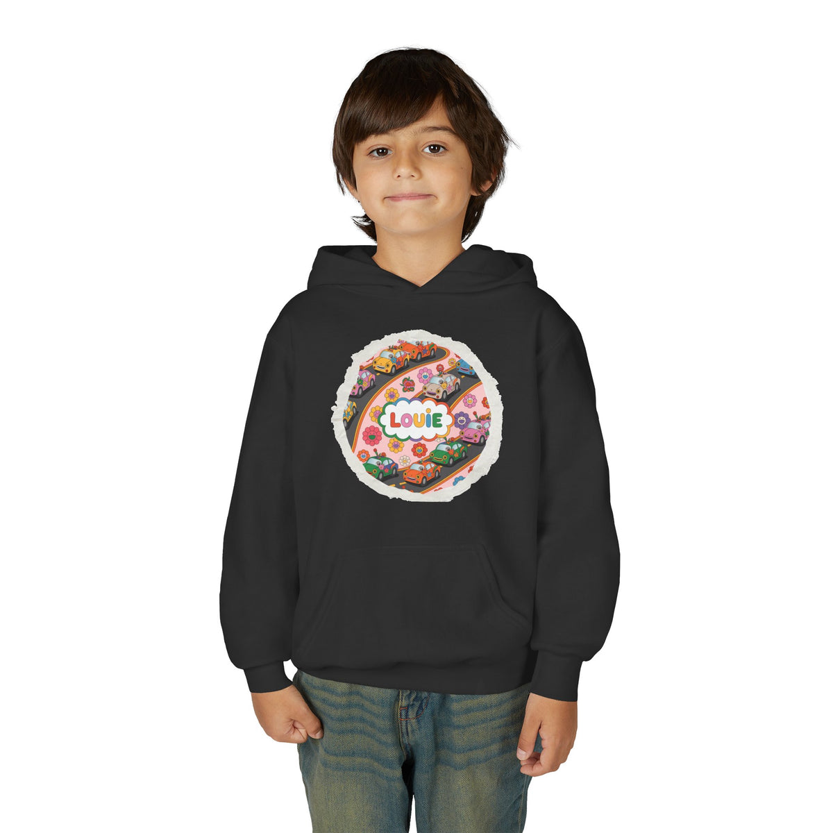 Hoodie -Youth Customizable Hoodie Printify