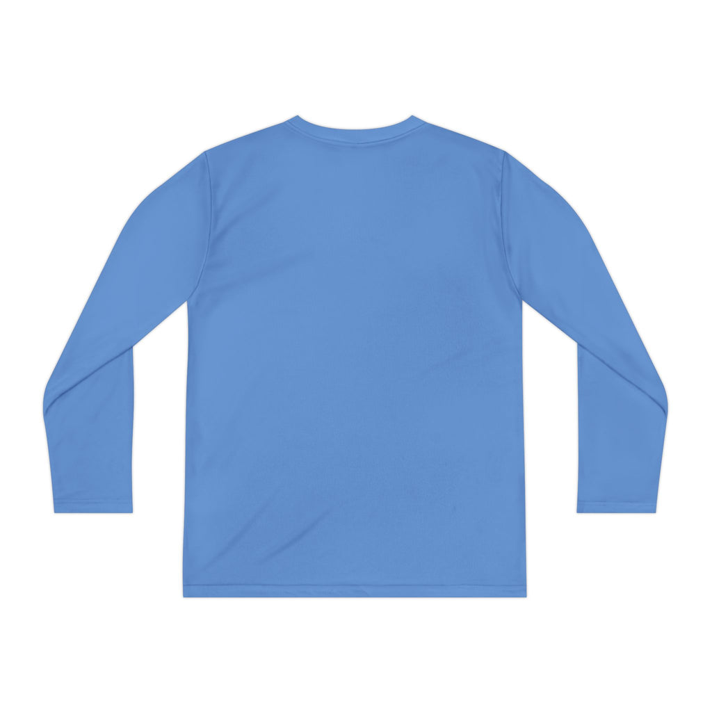 Long Sleeve Tee -  Peace & Love Youth , Fun Gift for Kids, Summer Camps, Family Gatherings, Birthdays, Everyday Wear Printify