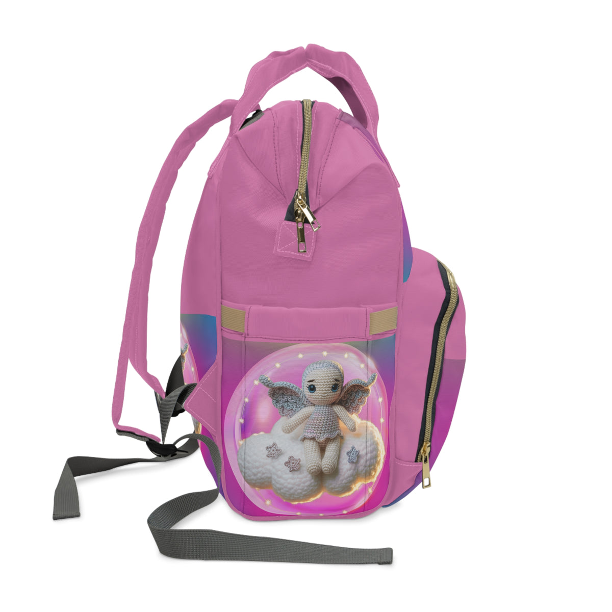 Whimsical Fairy Diaper Backpack Printify
