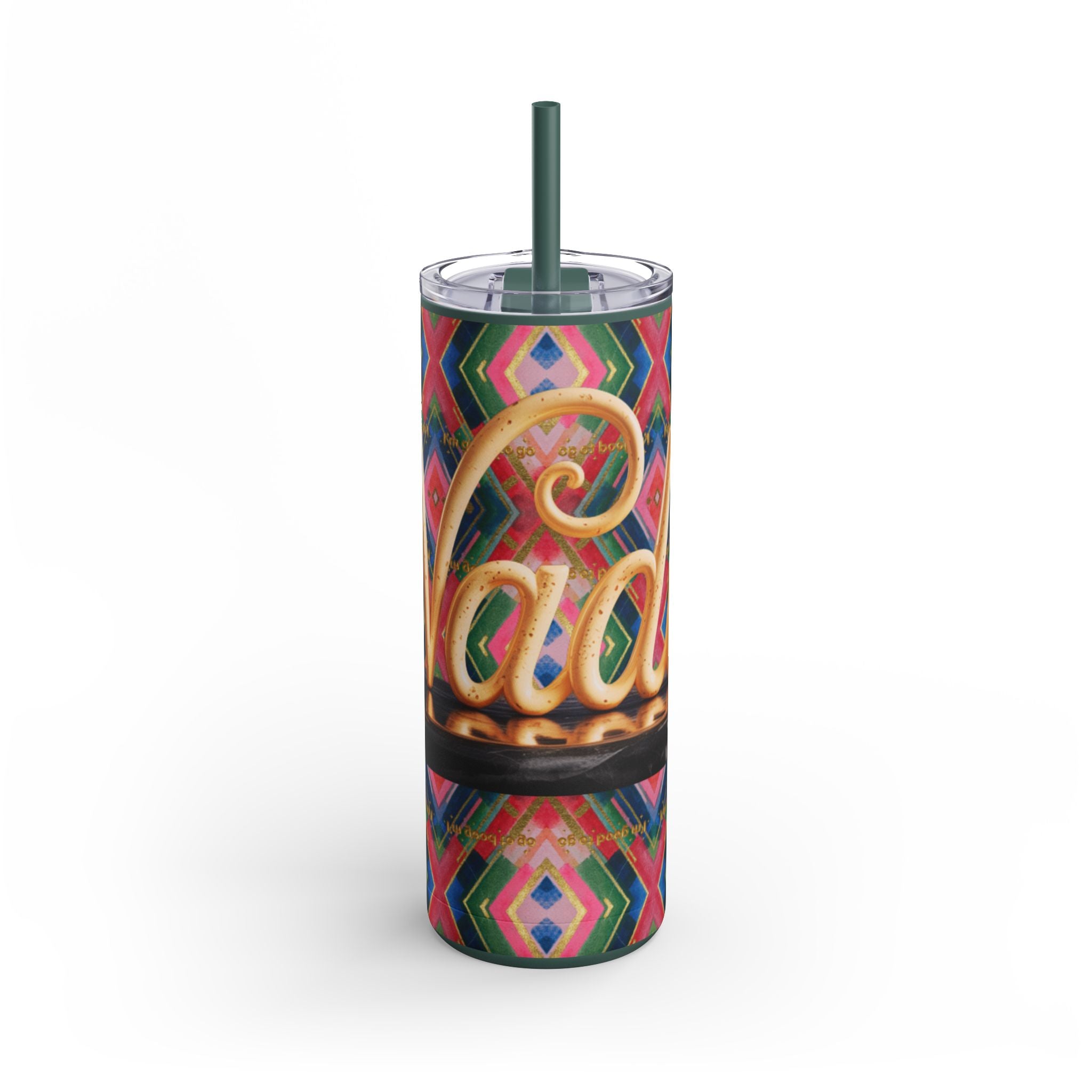Personalized Matte Tumbler, Stylish Skinny Drinkware for Every Occasion, Custom Name Cup, Birthday Gift, Wedding Favor, Party Drink Printify