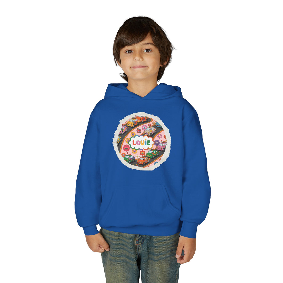 Hoodie -Youth Customizable Hoodie Printify