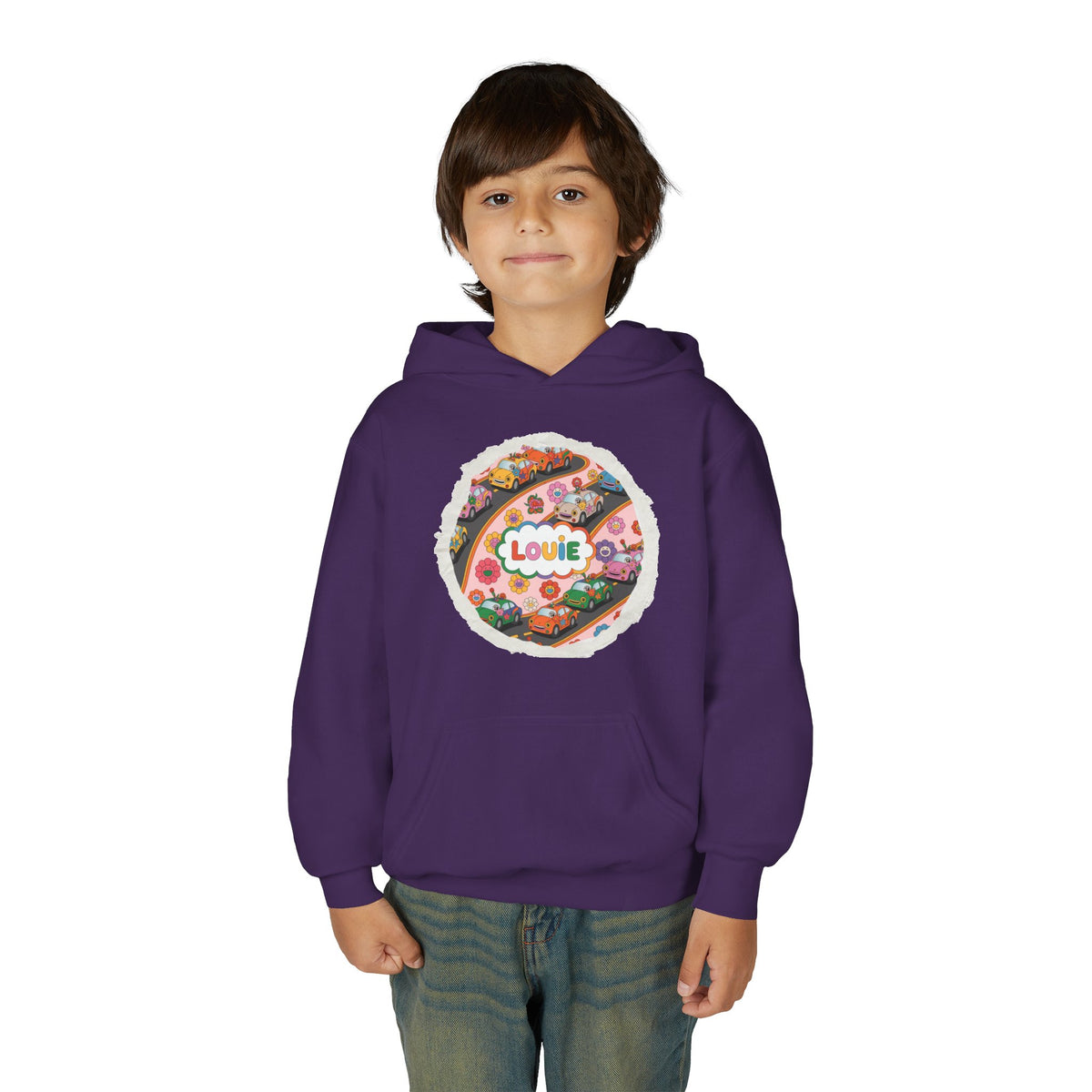 Hoodie -Youth Customizable Hoodie Printify