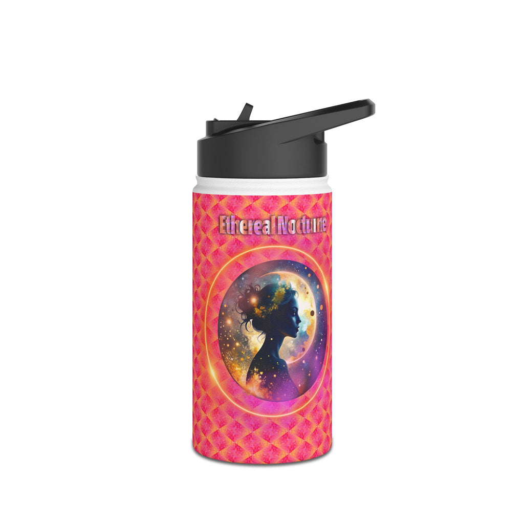 Vibrant Stainless Steel Water Bottle - 17 oz, Eco-Friendly Hydration, Travel Mug, Fitness Gifts, Colorful Water Bottle Printify