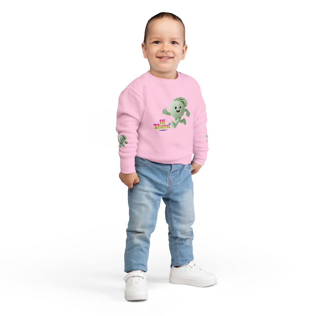 Sweatshirt - Playful Toddler Sweatshirt, Gift for Kids Printify