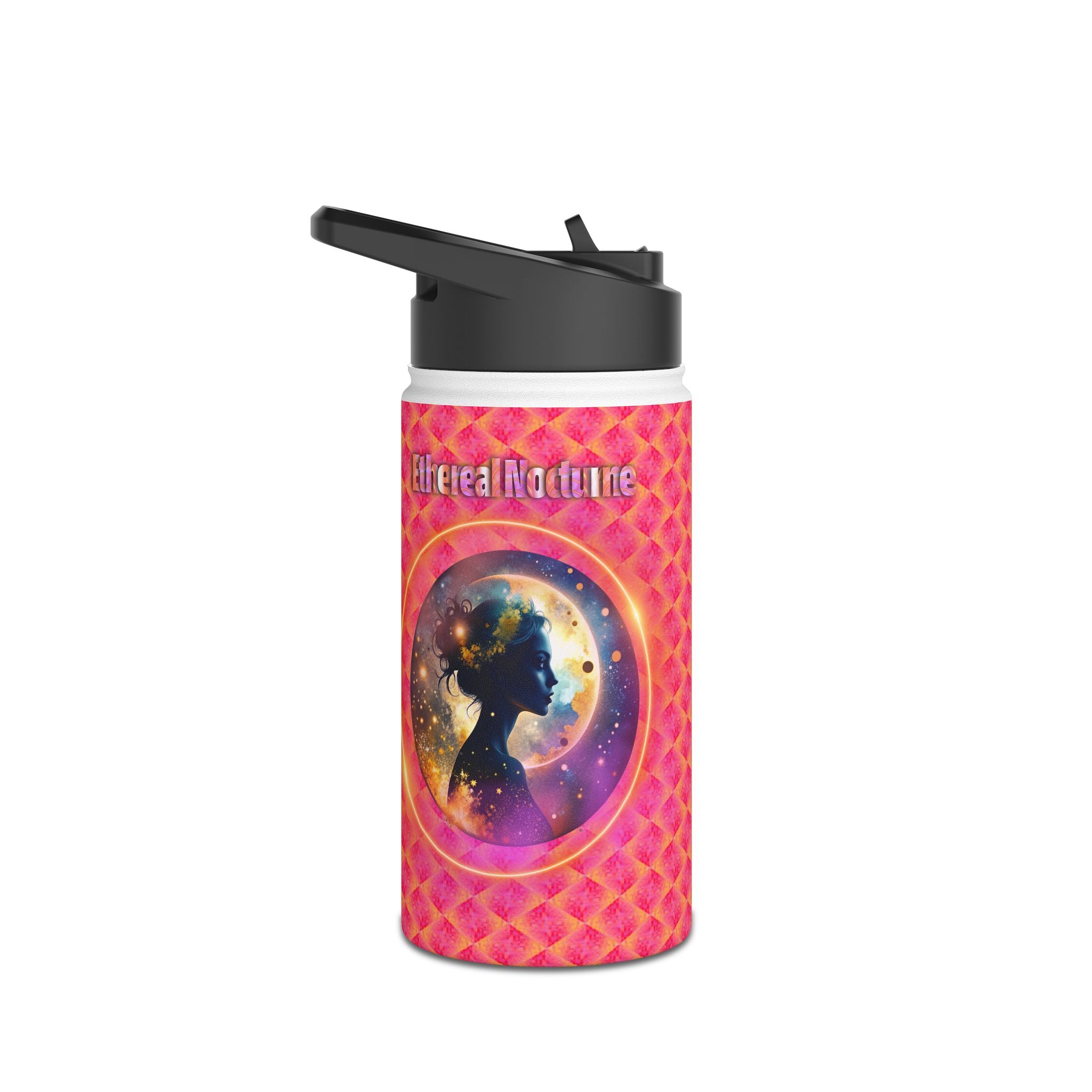 Vibrant Stainless Steel Water Bottle - 17 oz, Eco-Friendly Hydration, Travel Mug, Fitness Gifts, Colorful Water Bottle Printify