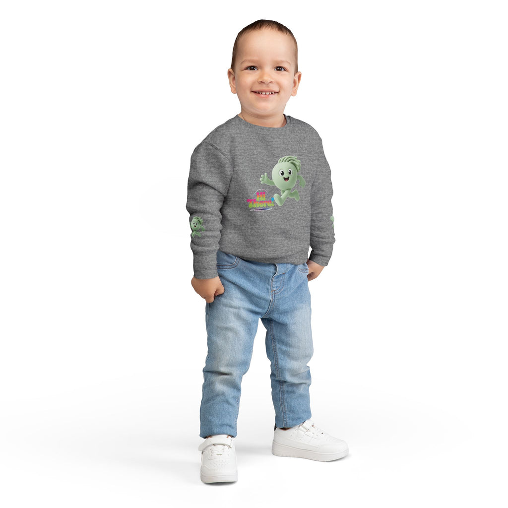 Sweatshirt - Playful Toddler Sweatshirt, Gift for Kids Printify