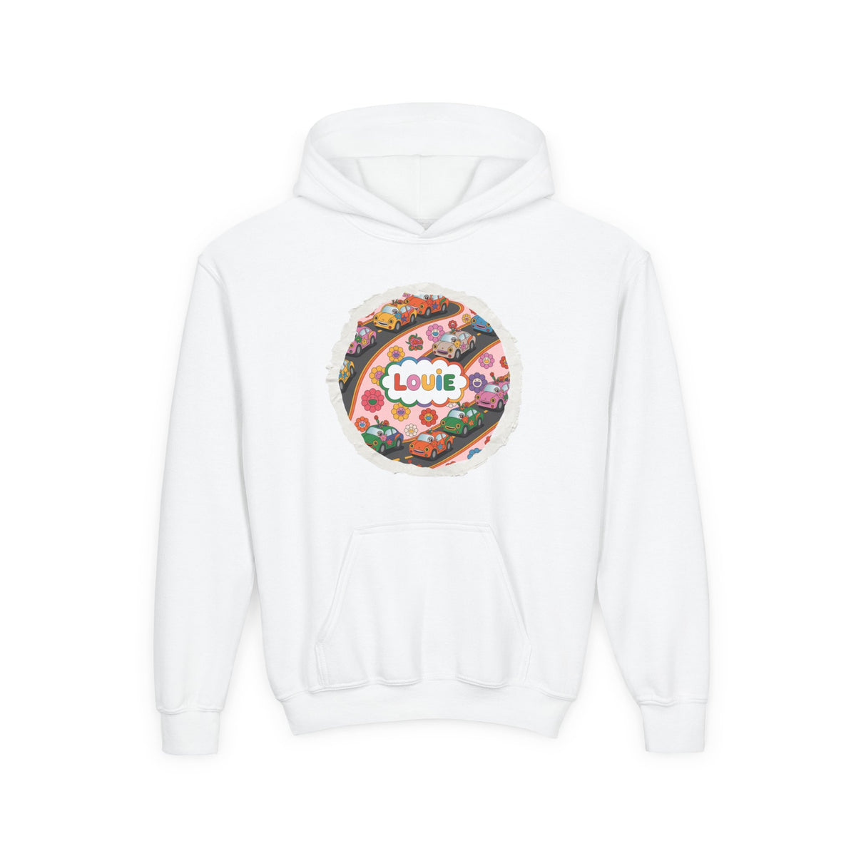 Hoodie -Youth Customizable Hoodie Printify