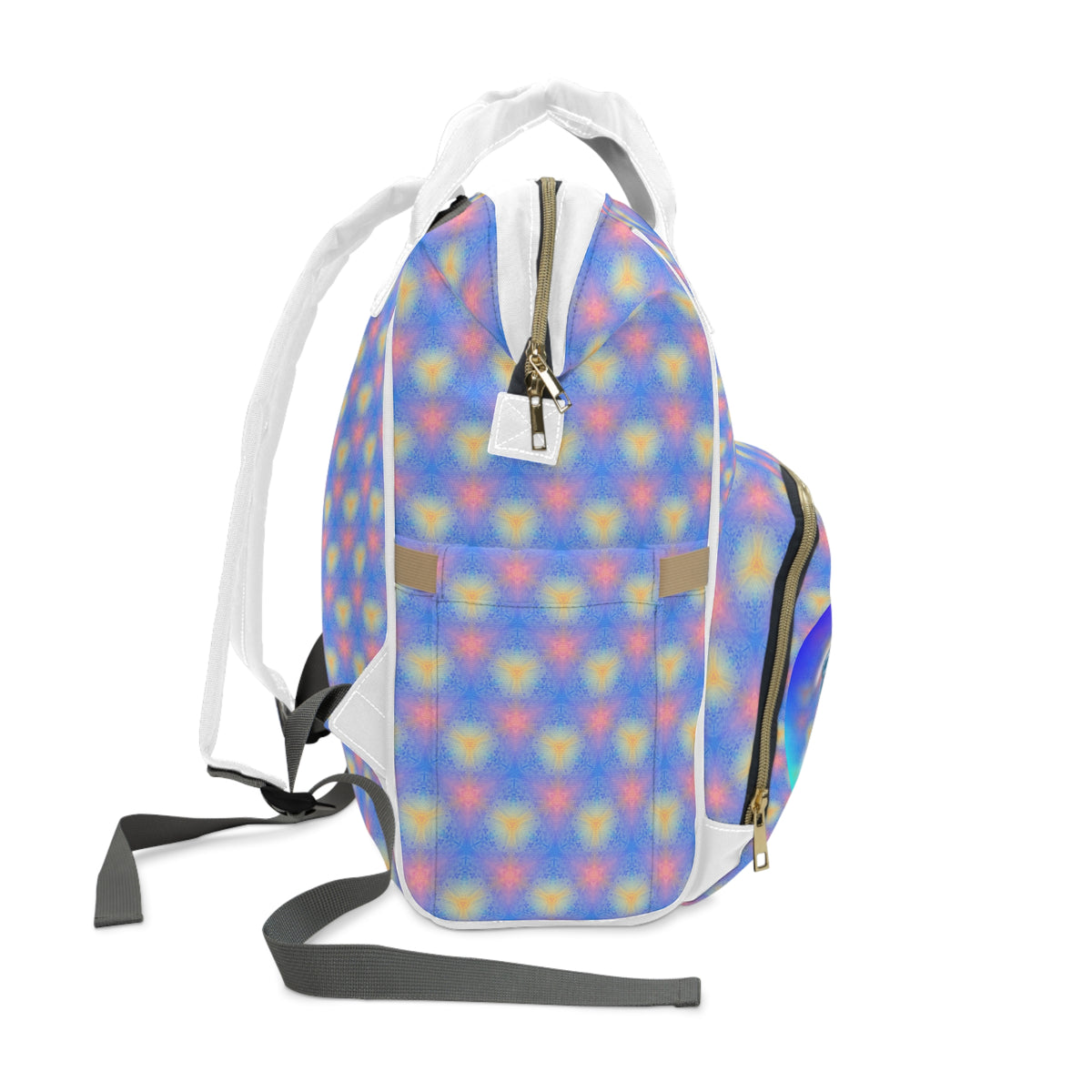 Colorful Kids' Diaper Backpack | Multifunctional Baby Bag for Parents, Trendy Diaper Bag, Stylish Baby Gear, Perfect for Baby Showers [...] Printify