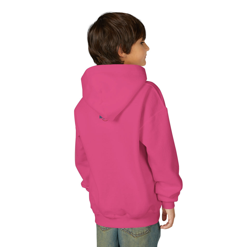 Youth Heavy Blend Dog Lover Hoodie, Cute Dog Sweatshirt, Kids Animal Apparel, Perfect for Gift Giving, Throw and I’ll Go Design Printify
