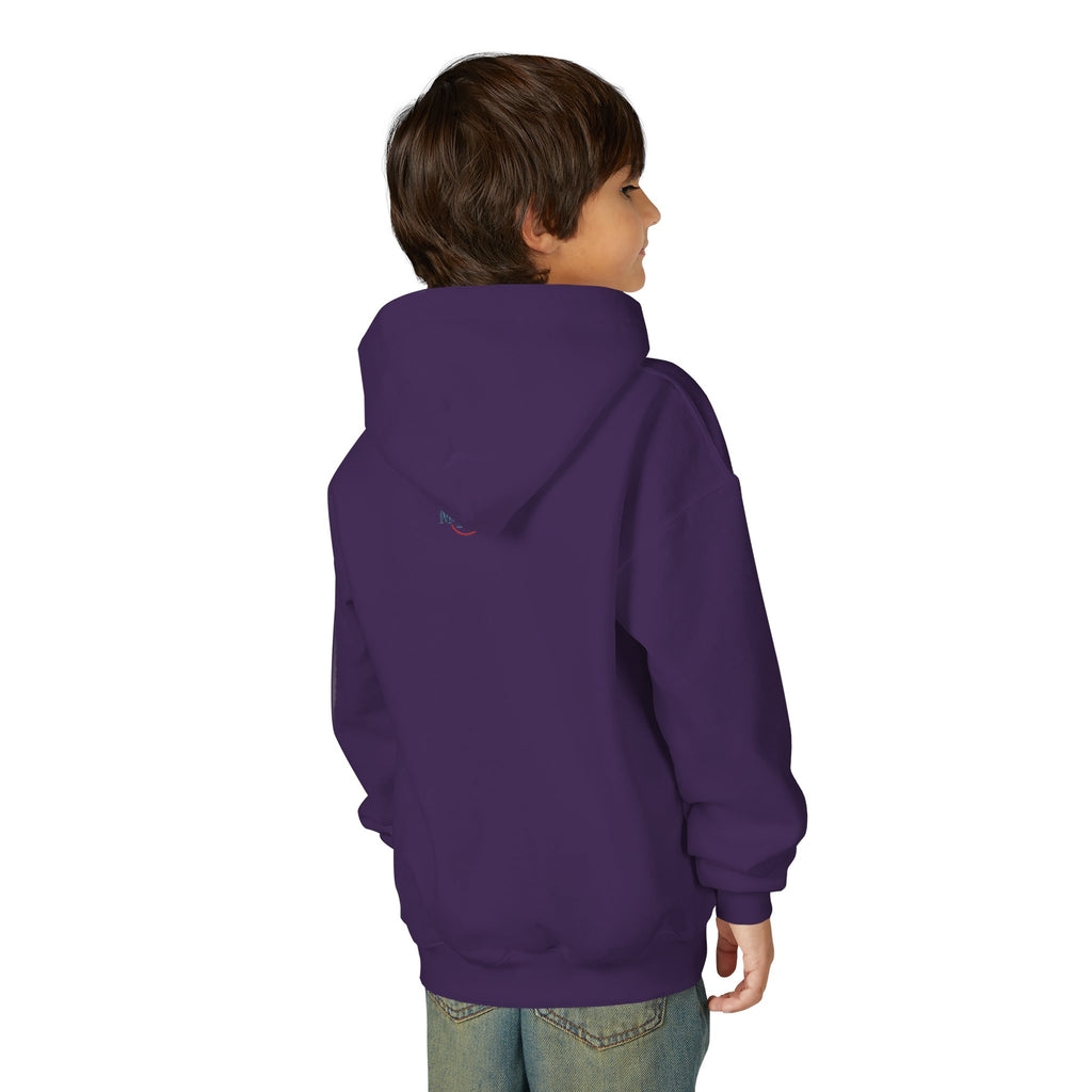 Youth Heavy Blend Dog Lover Hoodie, Cute Dog Sweatshirt, Kids Animal Apparel, Perfect for Gift Giving, Throw and I’ll Go Design Printify