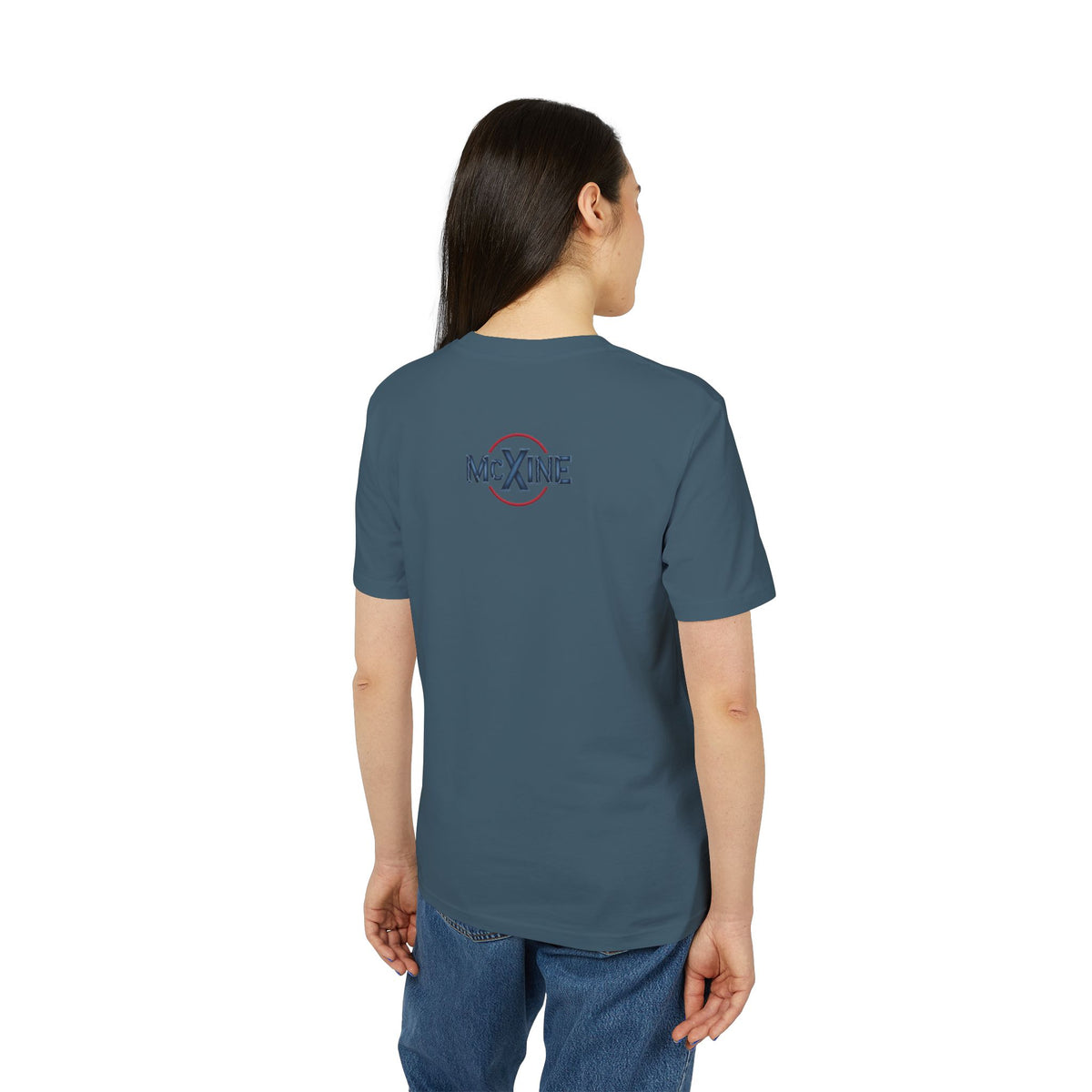 Smile in Life Organic Cotton T-Shirt | McXine Originals Tee Printify