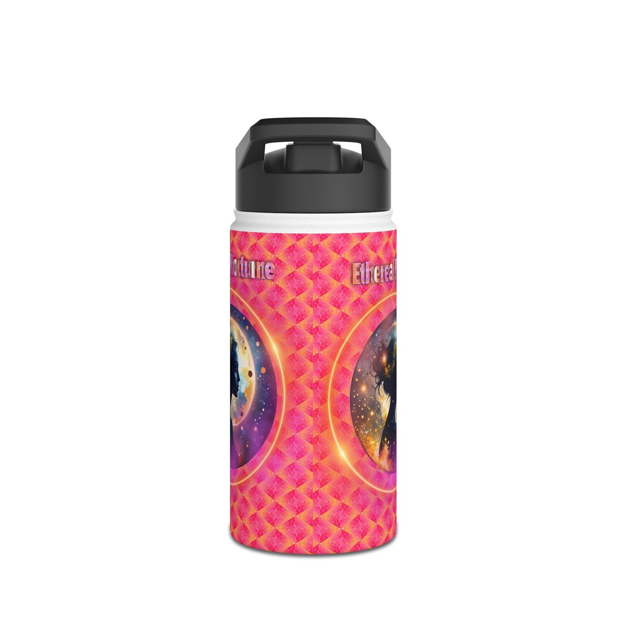Vibrant Stainless Steel Water Bottle - 17 oz, Eco-Friendly Hydration, Travel Mug, Fitness Gifts, Colorful Water Bottle Printify