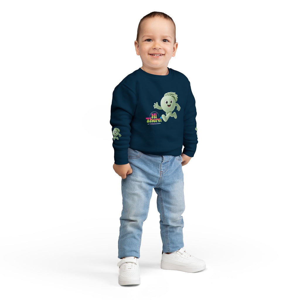 Sweatshirt - Playful Toddler Sweatshirt, Gift for Kids Printify