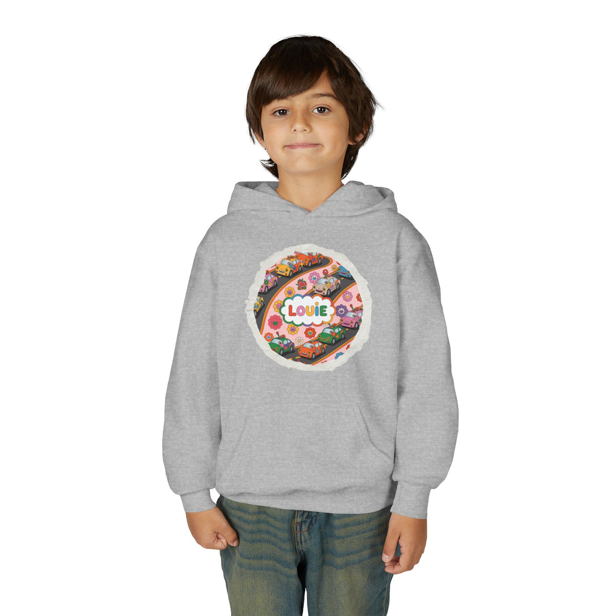 Hoodie -Youth Customizable Hoodie Printify