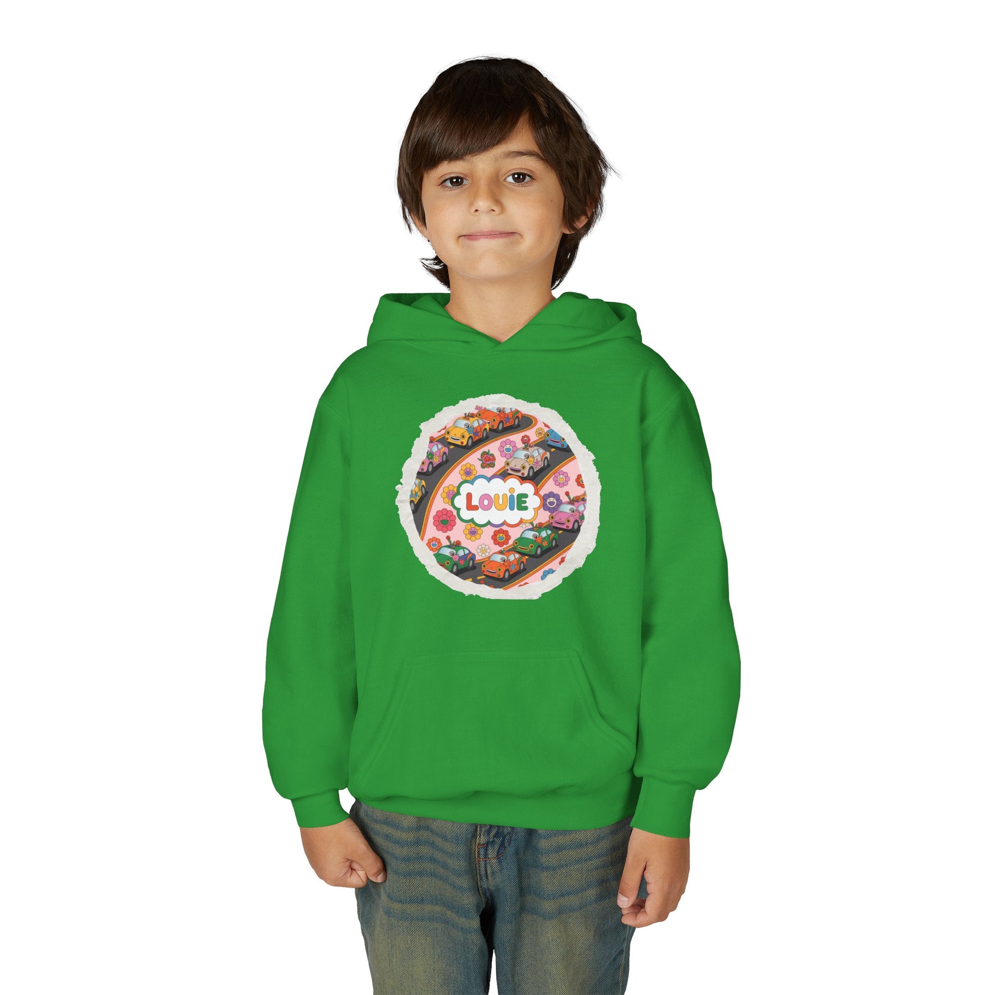 Hoodie -Youth Customizable Hoodie Printify