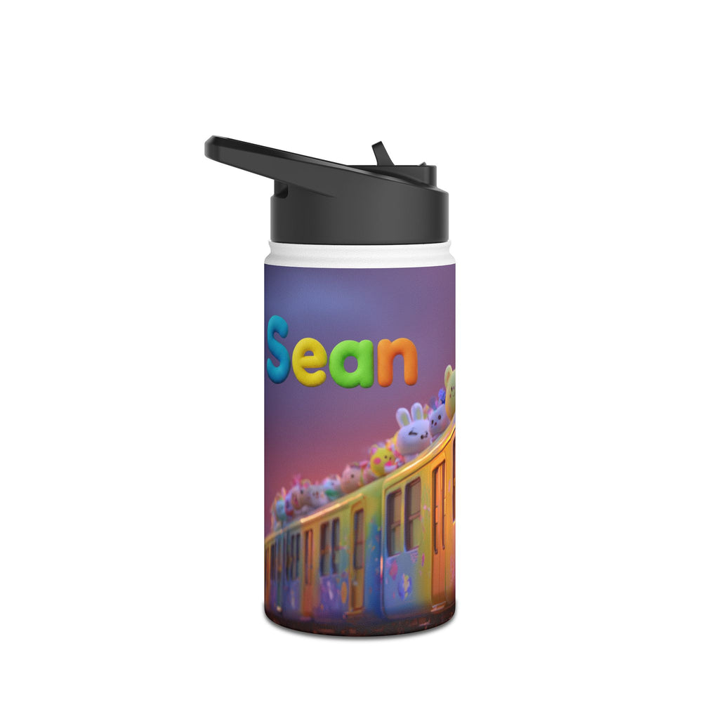 Colorful Kids Water Bottle Printify