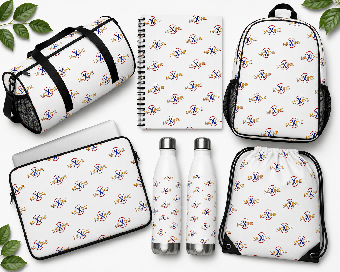McXine Logo Backpack – All-Over Print Kids Backpack | Back to School