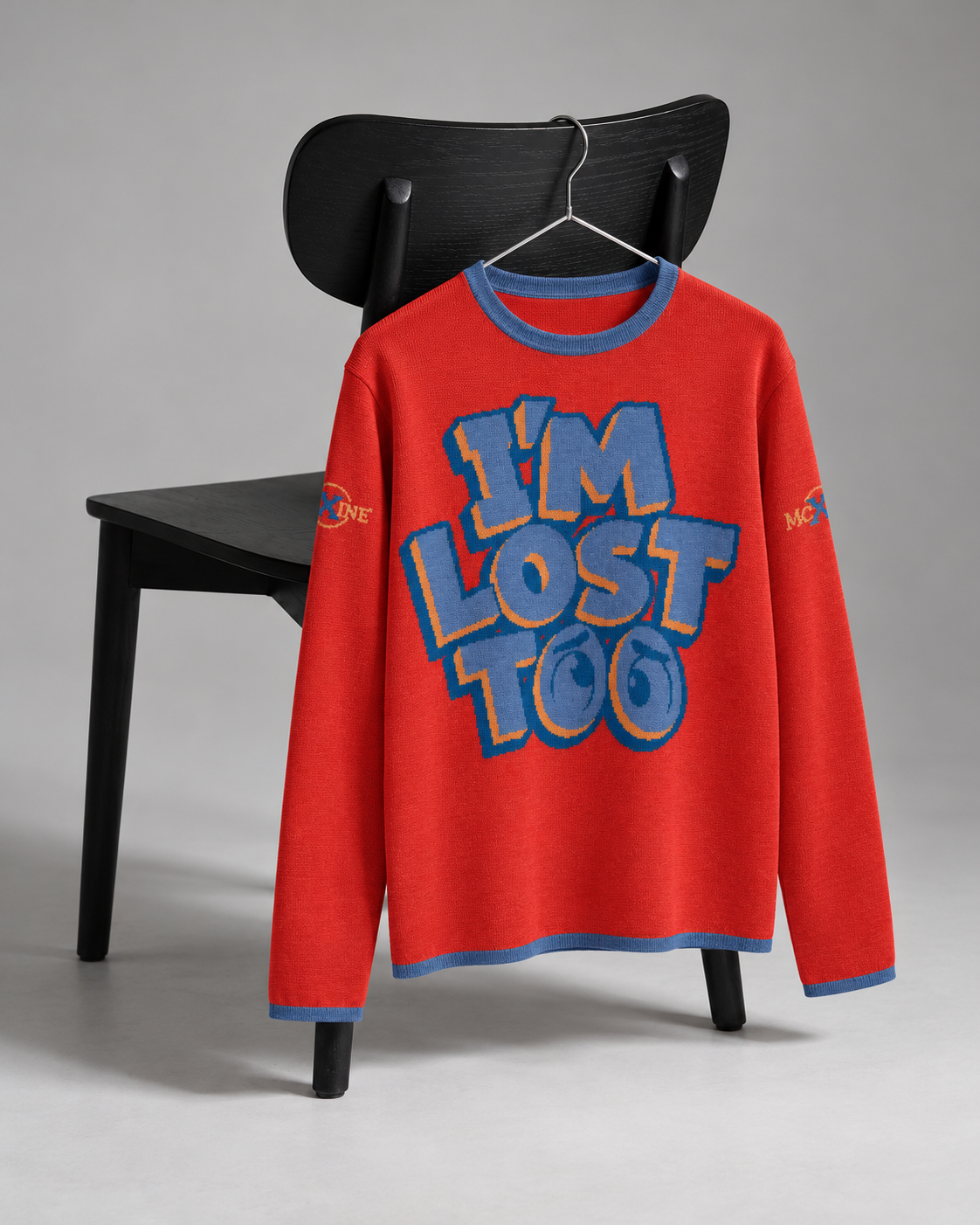 Women’s straight bottom knitted sweater - I’M LOST TOO