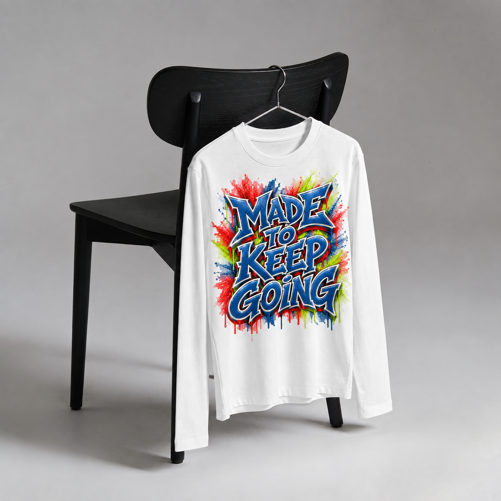 Made to Keep Going – Kids Crew-Neck Sweatshirt | McXine Back to School