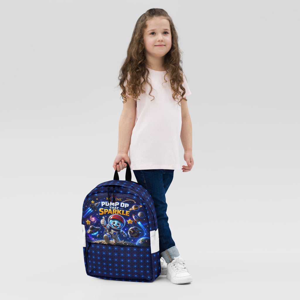 McXine® Pump Op That Sparkle™ Backpack – Xinetje Space Adventure