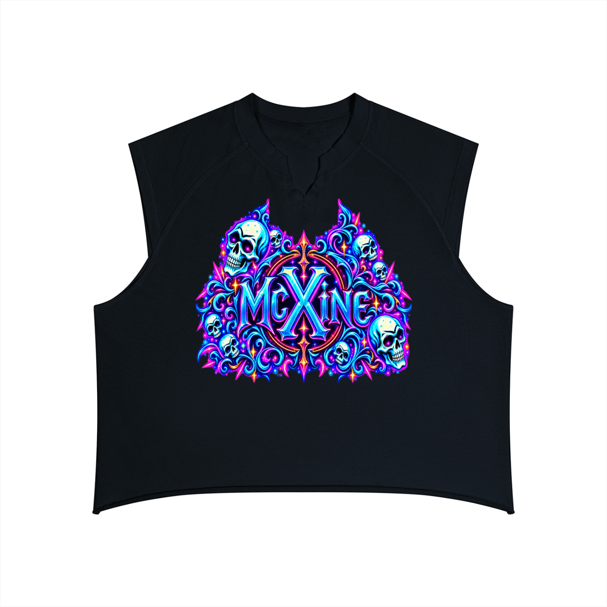 Men’s Boxy Raw Hem Tank Top