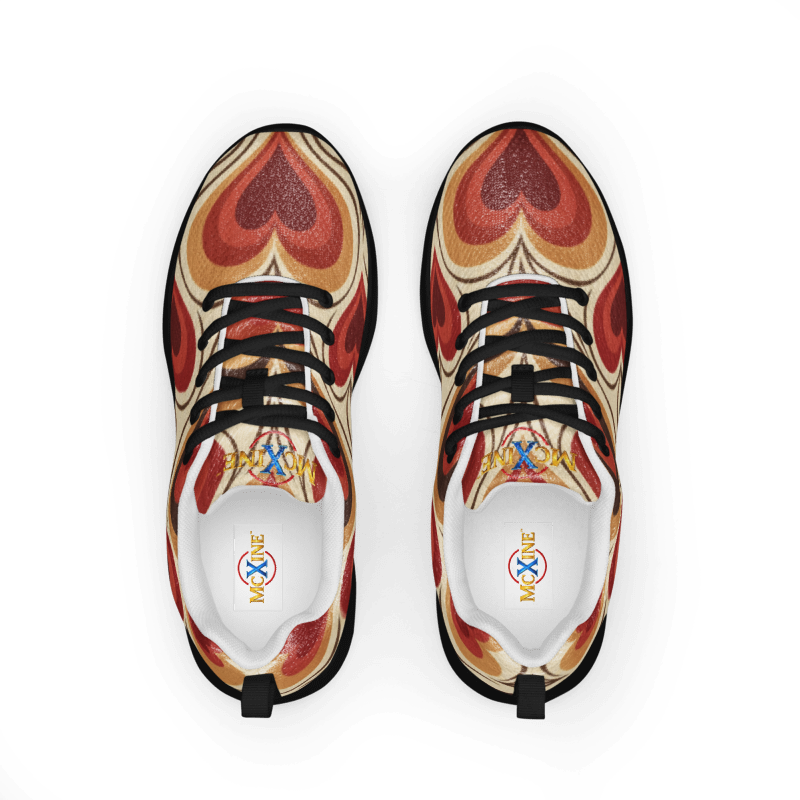 Retro Heart Wave Women’s Slip-On Shoes | McXine