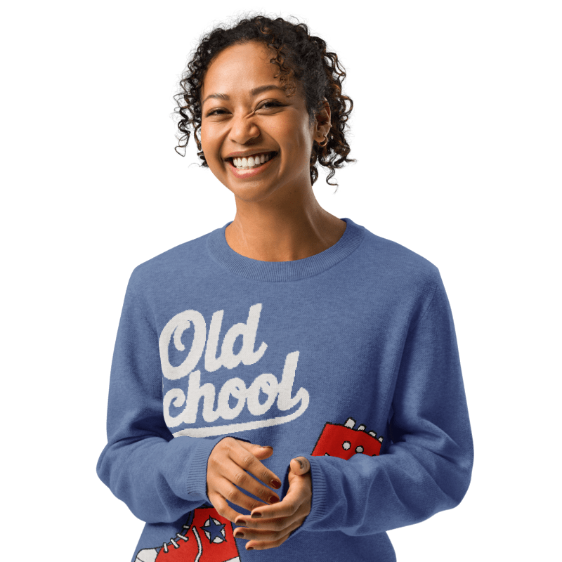 Old School Retro Knit Sweater | Vintage Vibes & Modern Comfort McXinetje-McXine