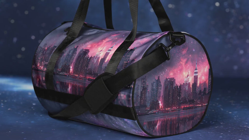 McXine® New York Skyline Backpack – City Nights Edition | Kids & Teen Backpack | Back to School
