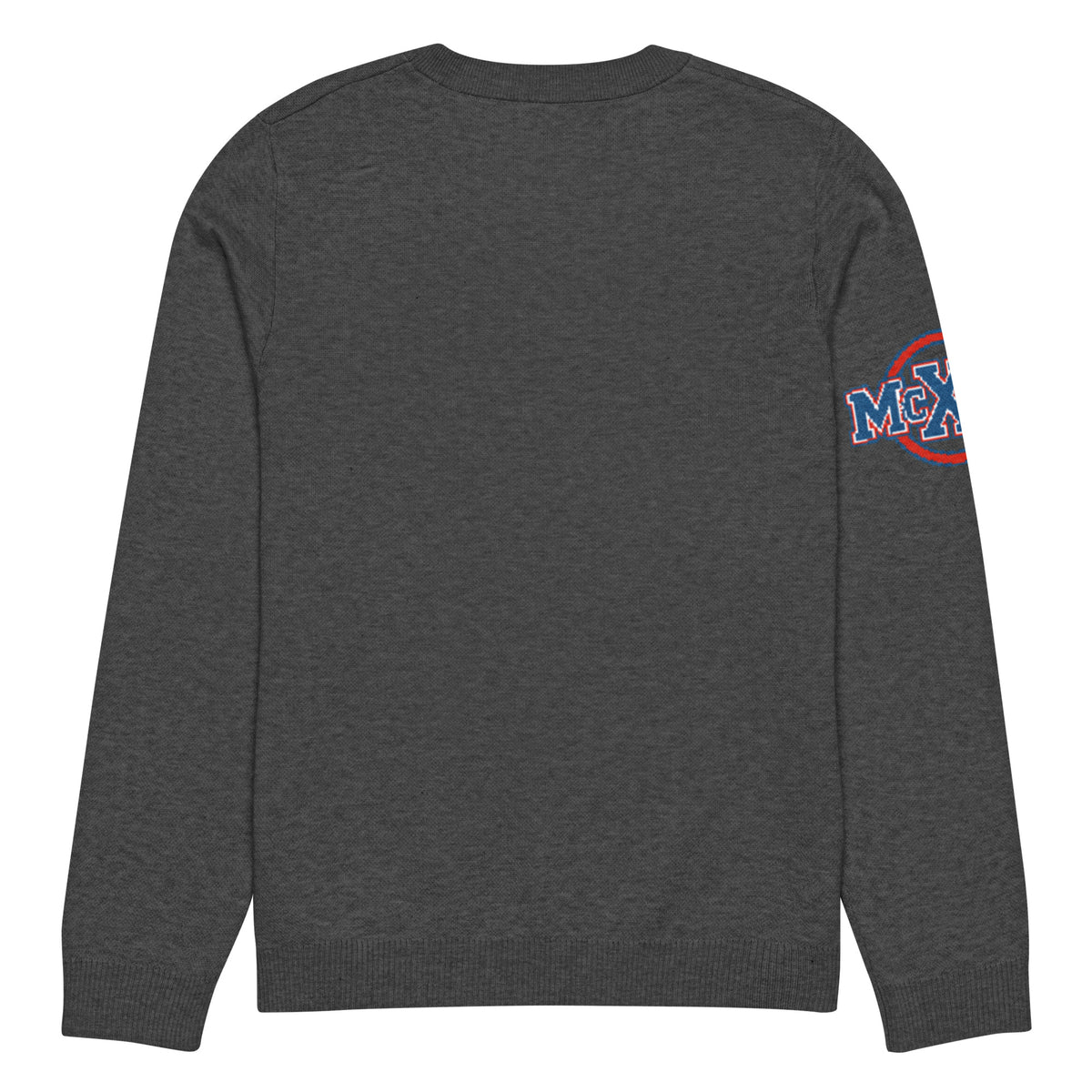 X Marks the Spark – Knitted Crew Neck Pullover