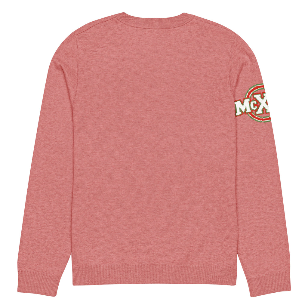 Bloom Knitted Jumper – Floral Varsity, Unisex