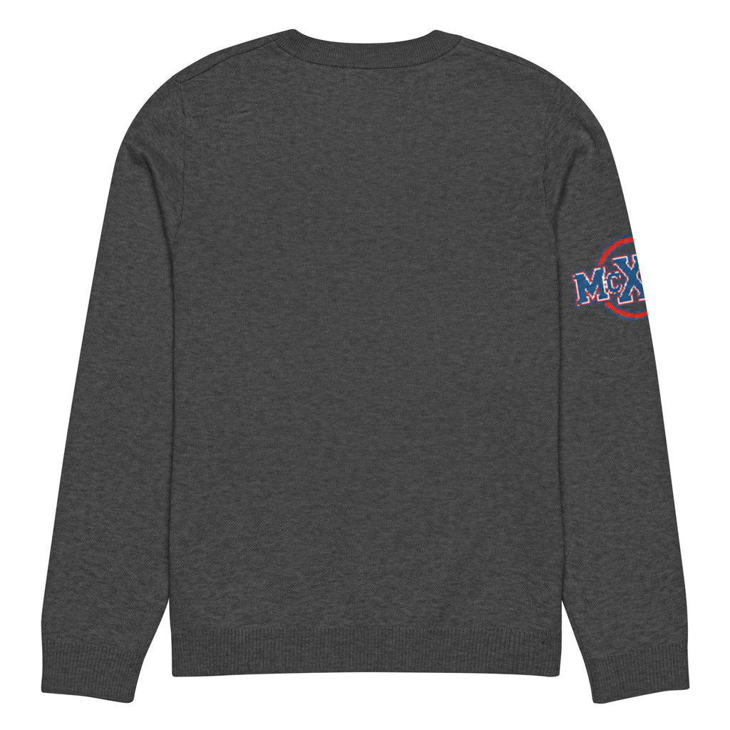 X Marks the Spark – Knitted Crew Neck Pullover