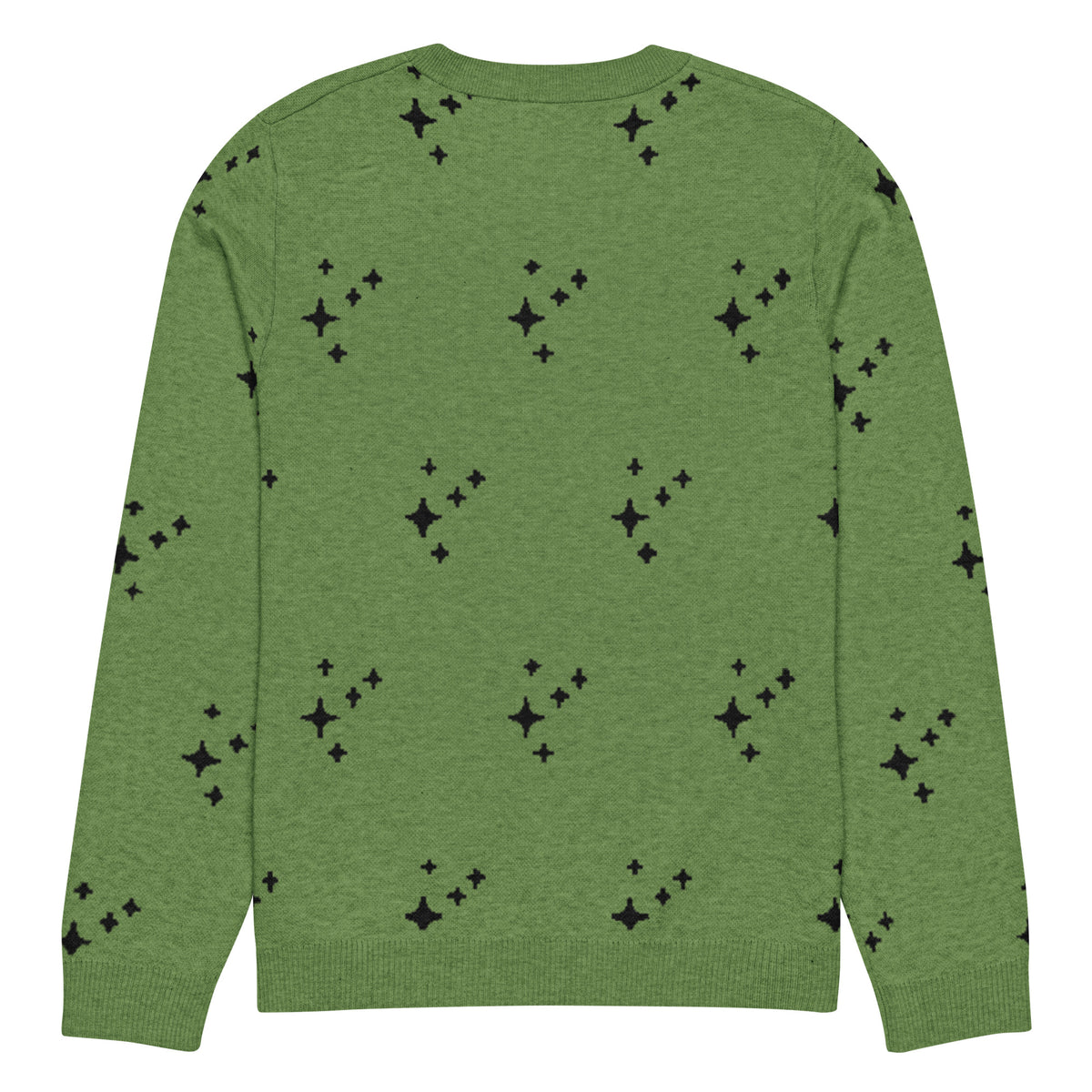 Stars & Sparks Knitted Jumper – Green, Unisex