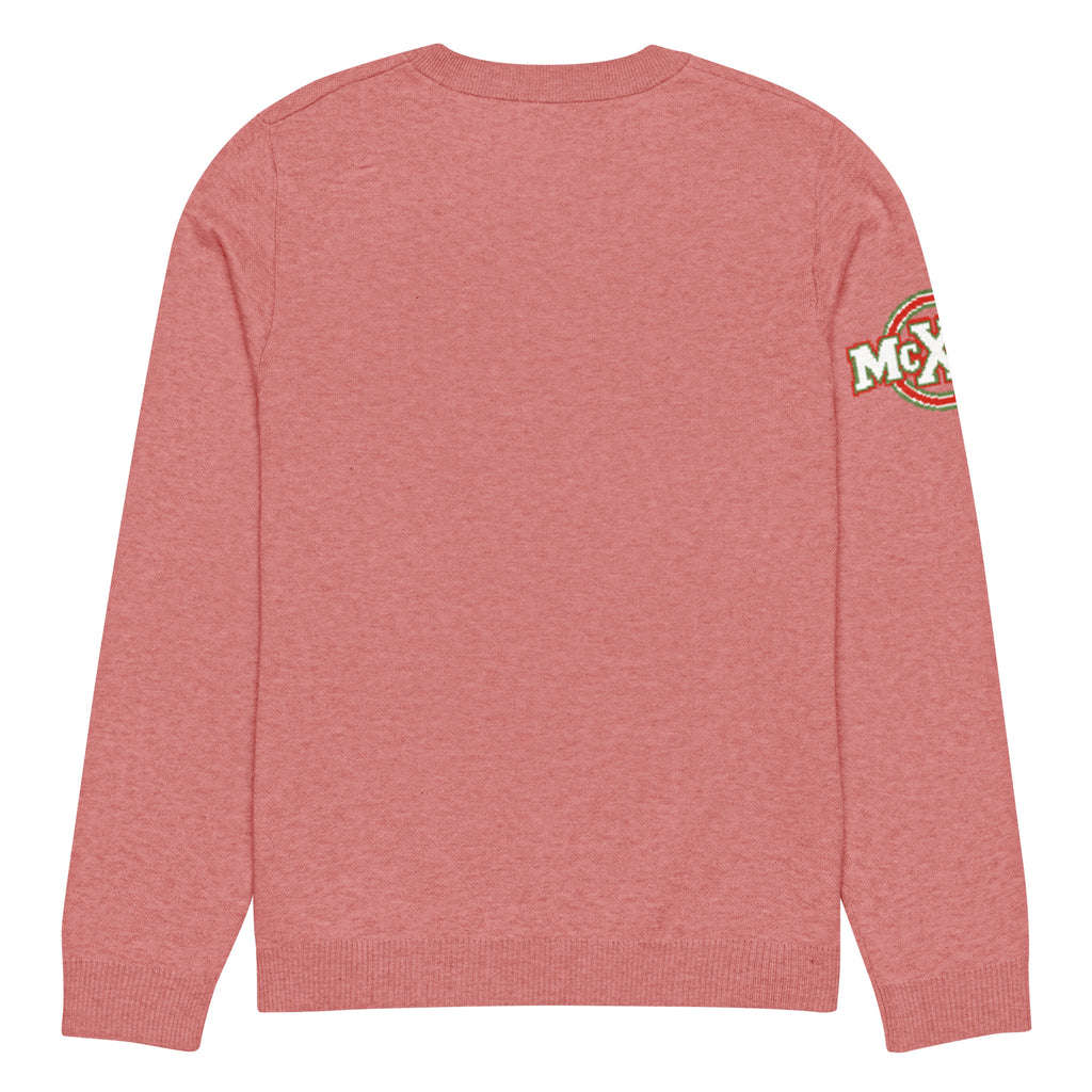 Bloom Knitted Jumper – Floral Varsity, Unisex