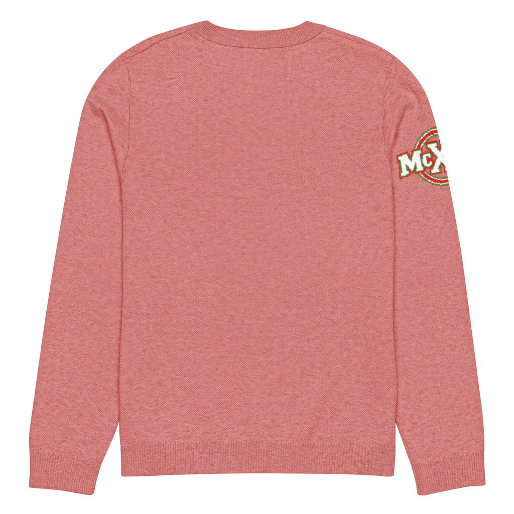 Bloom Knitted Jumper – Floral Varsity, Unisex