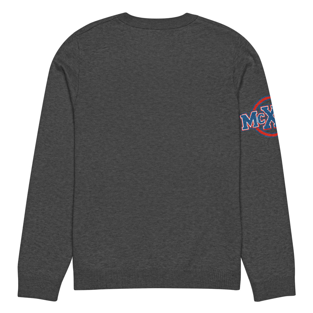 X Marks the Spark – Knitted Crew Neck Pullover