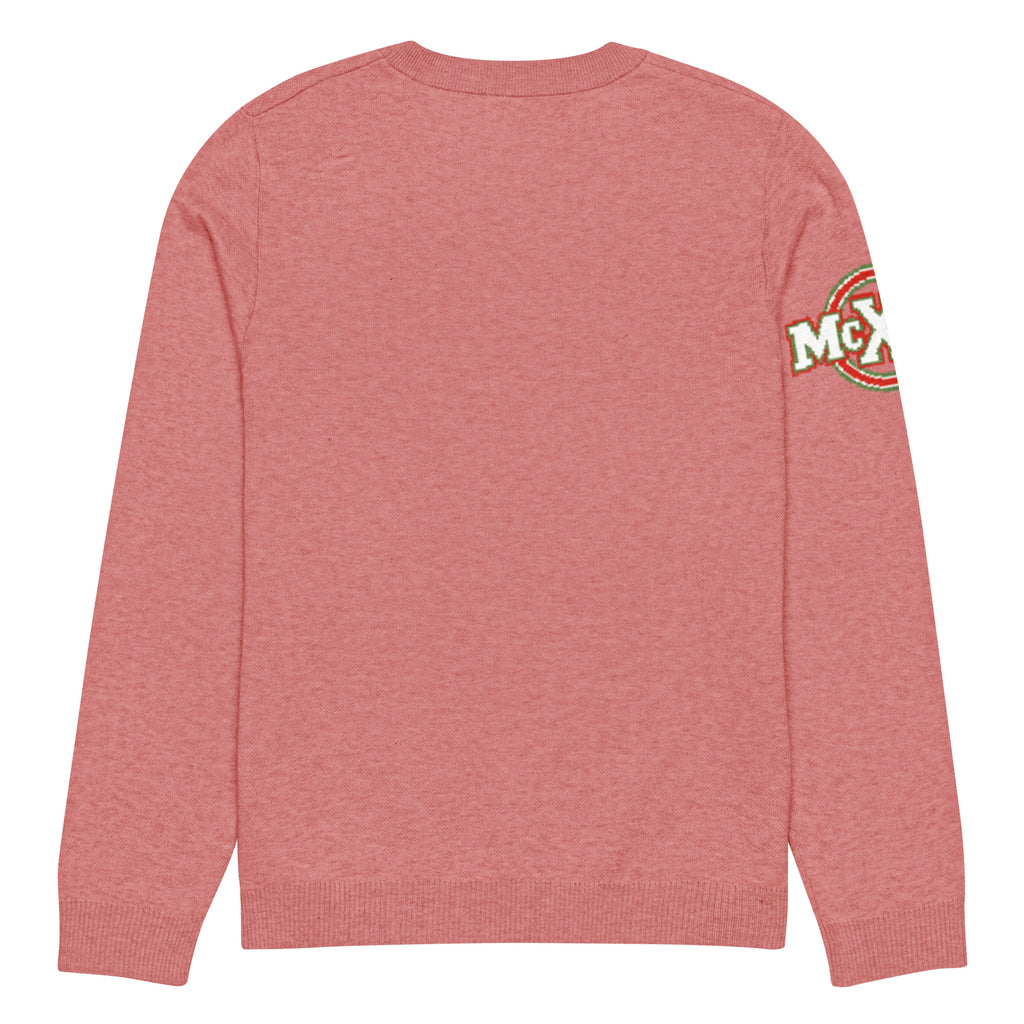 Bloom Knitted Jumper – Floral Varsity, Unisex