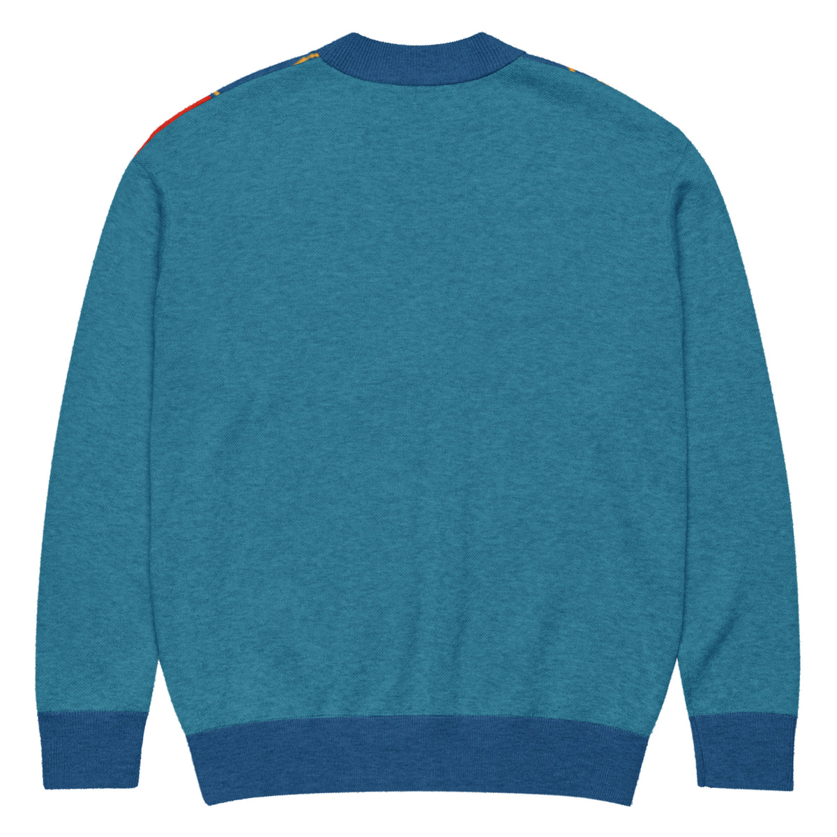 Abstract Faces Knitted Cardigan – Unisex