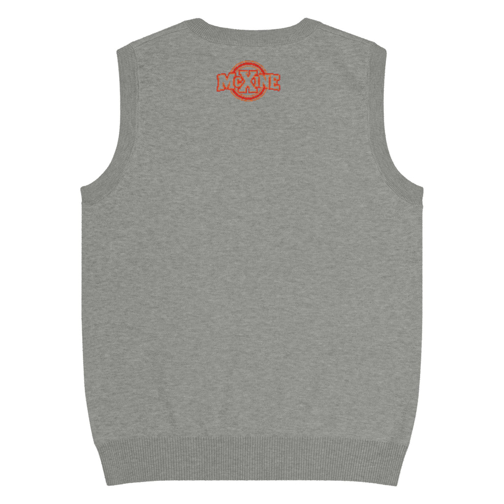 Stars That Sparks Knitted Vest – Grey, Unisex
