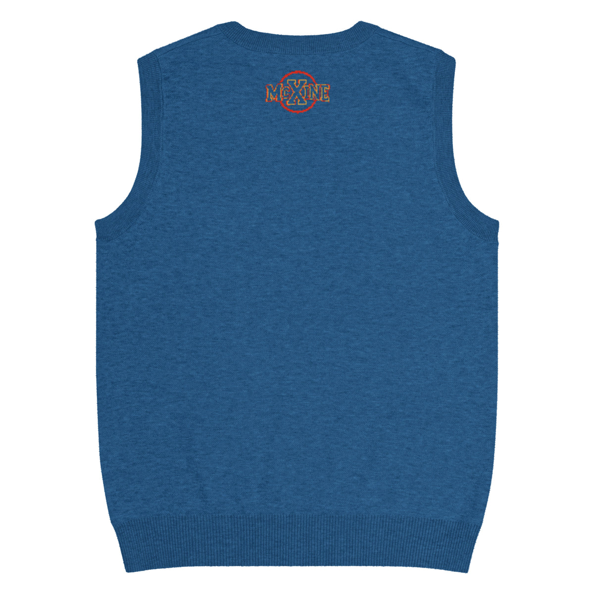 Golden Retriever Knitted Vest – Blue, Unisex