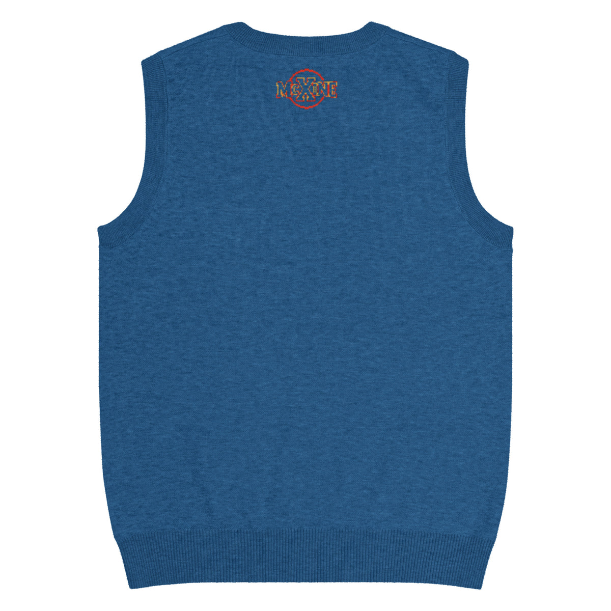 Golden Retriever Knitted Vest – Blue, Unisex