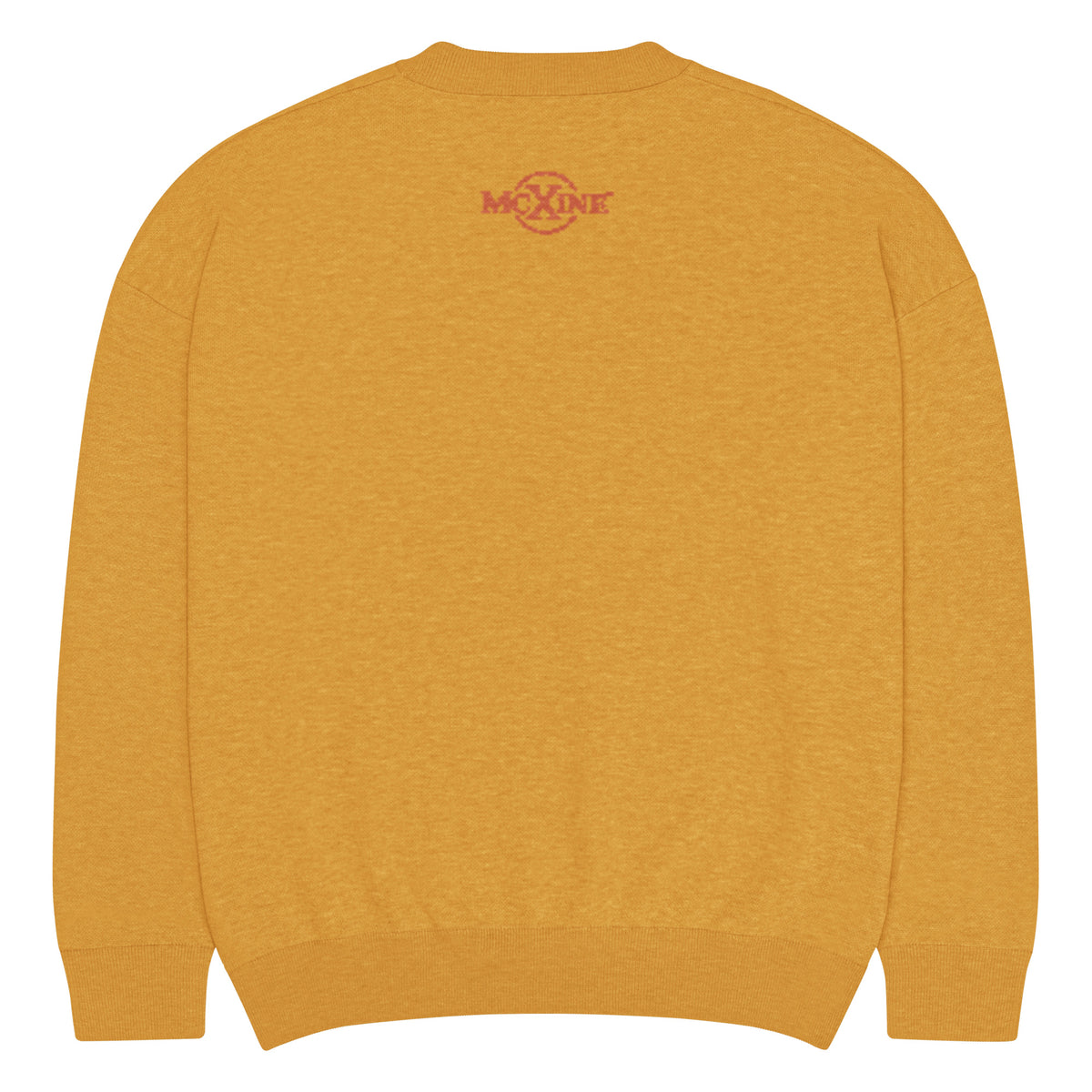 Cozy Warmth cat knitted jumper, mustard yellow, unisex – image 14