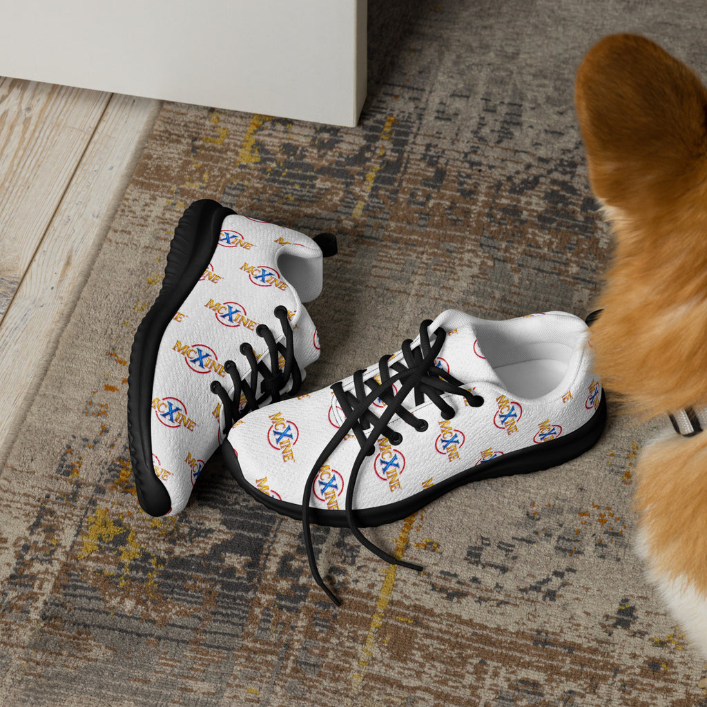 McXine Logo Women's Athletic Shoes – All-Over Print Sneakers | Back to School